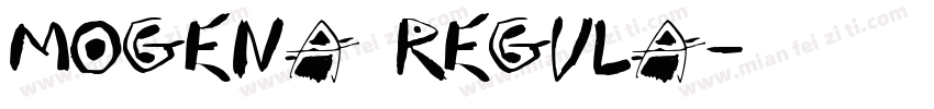Mogena Regula字体转换